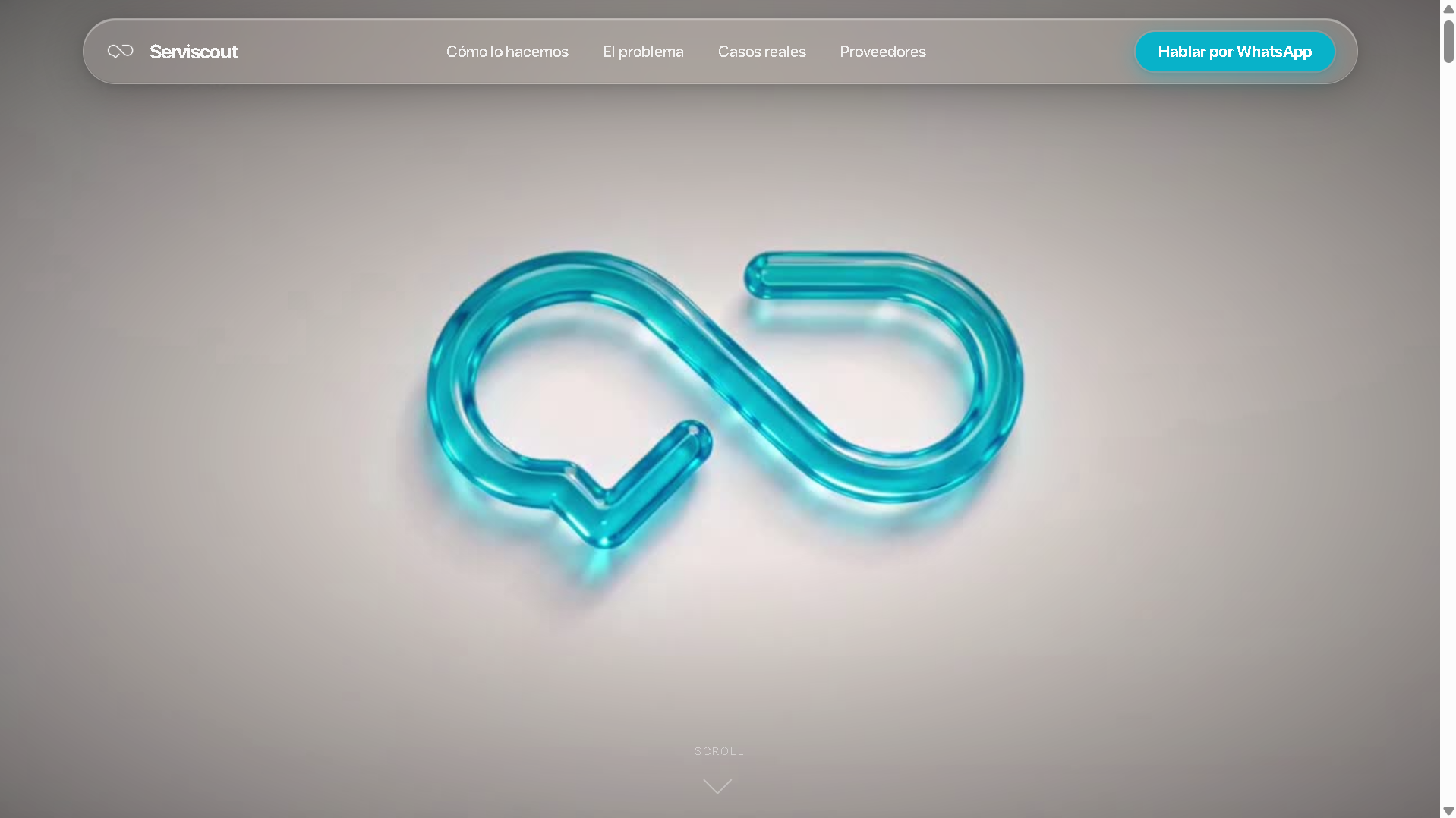 Web Serviscout — Hero