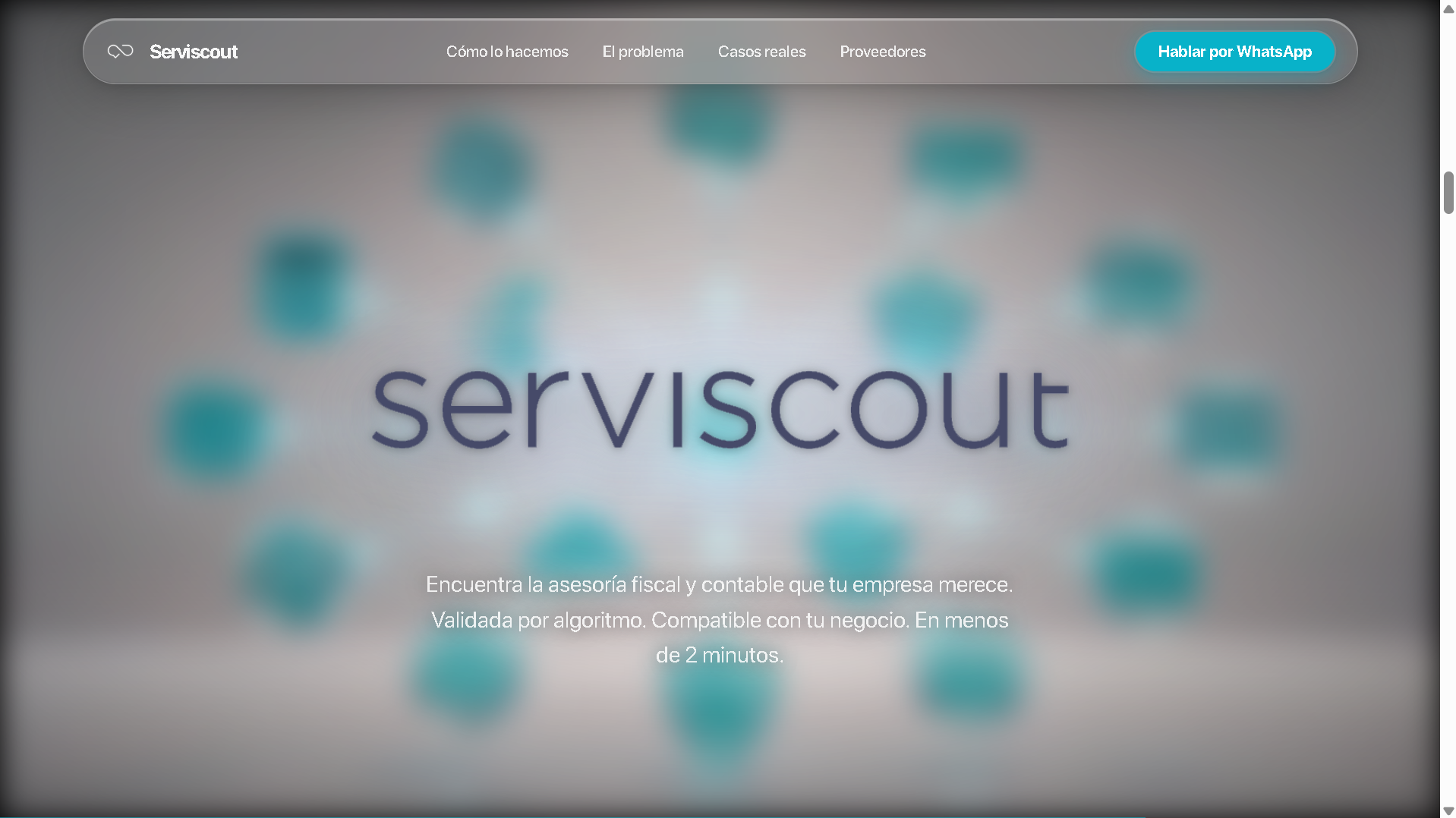 Web Serviscout — Interior