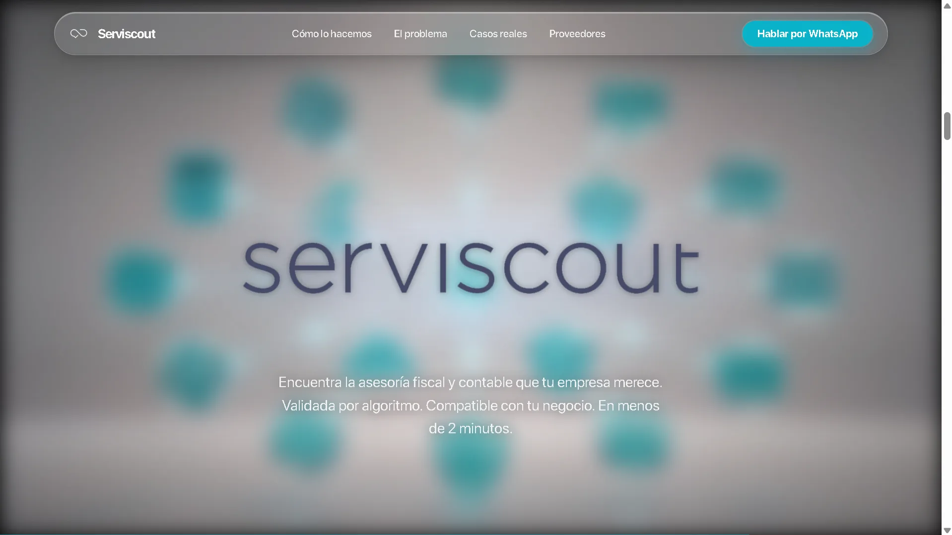 Web Serviscout — Interior
